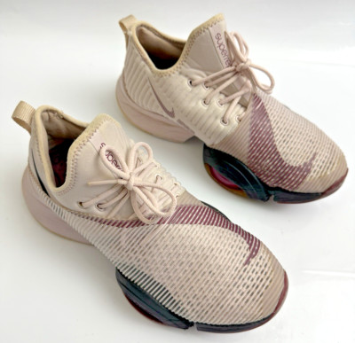Nike Air Zoom SuperRep Barely Rose Running Training Shoes BQ7043-666 Women's 8.5