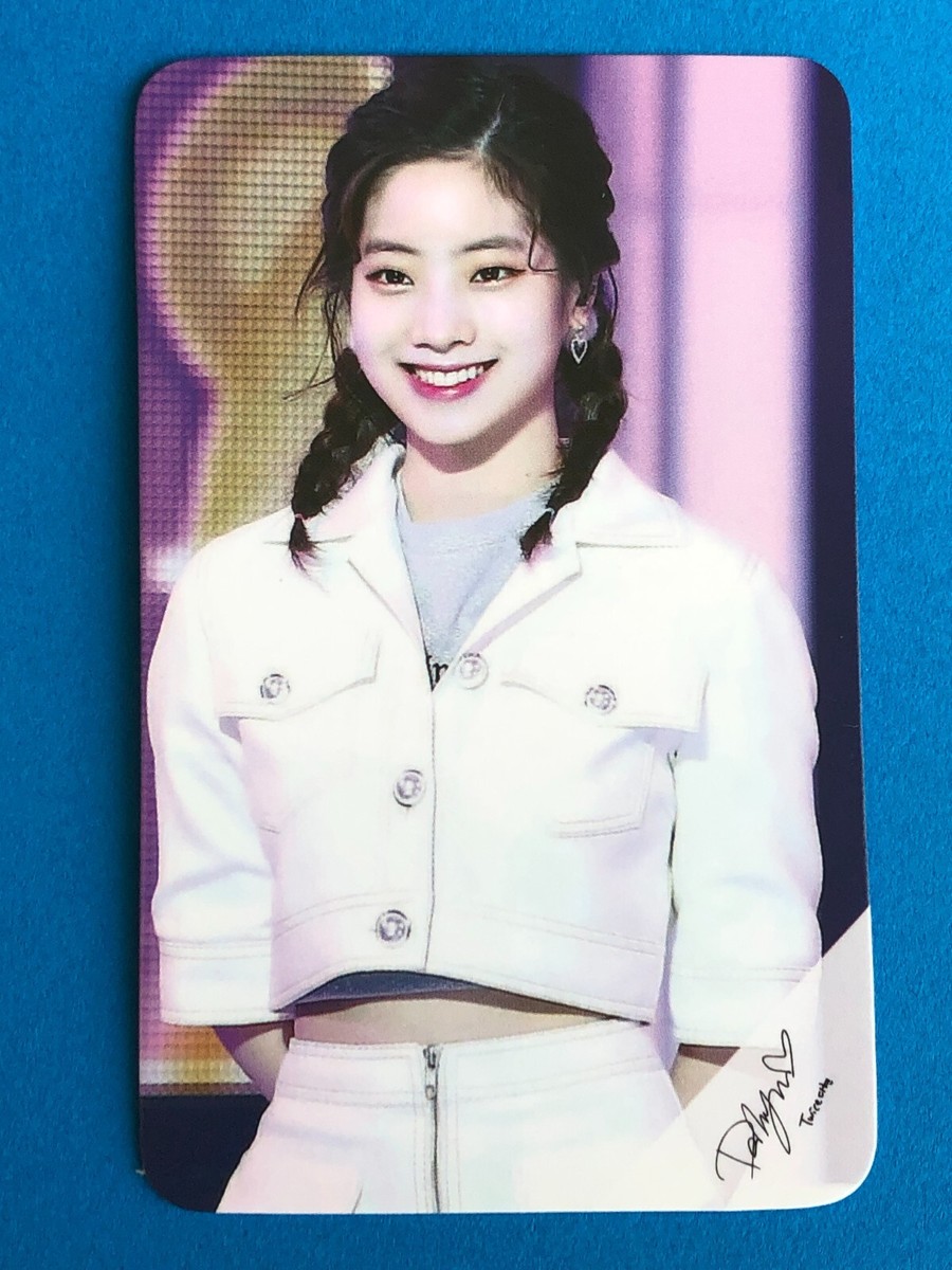 Dahyun Twice message card JYP ENTERTAINMENT WARNER MUSIC JAPAN o