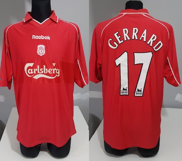 Vintage Reebok Soccer Sweatshirt Blue Pullover Carlsberg Liverpool M Football | eBay