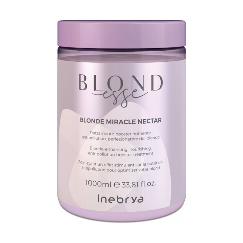Inebrya Blondesse Miracle Nectar 1000ml | Trattamento Capelli Biondi