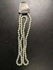 Vintage Faux Pearl Necklace 36" Costume Jewelry - Body Central Brand