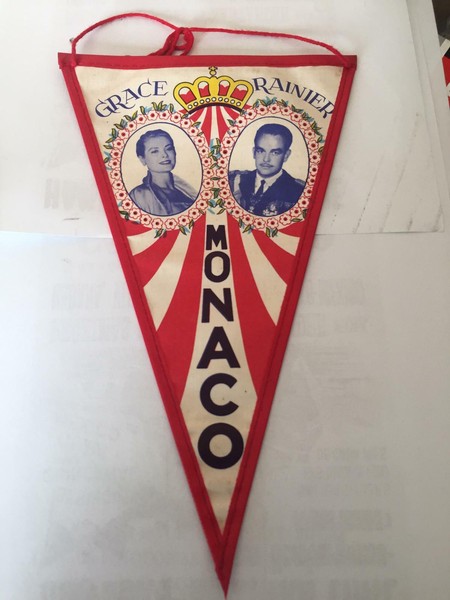 Banderines boda principes de Monaco