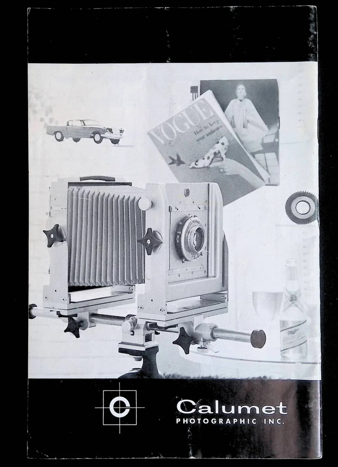 Original Vintage Calumet 4x5" View Camera Sales Brochure - Image 2 of 2