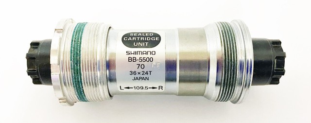 Cycling Italian Shimano 105 5500 Bottom Bracket 70 X 109 5mm Octalink V1 Spindle Sporting Goods