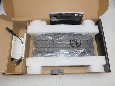 *READ* New OEM Dell XPS 10 Tablet Spanish Keyboard Docking Staition DTH56 TF27G