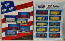 USA TRAINS FULL LINE 1980's CATALOG USA TRAINS QUALITY G SCALE TRAINS