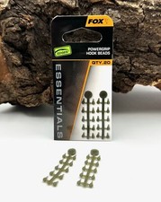 Fox Edges Naturals Powergrip Hook Beads 20 Stück Stopper zum Karpfenangeln DA