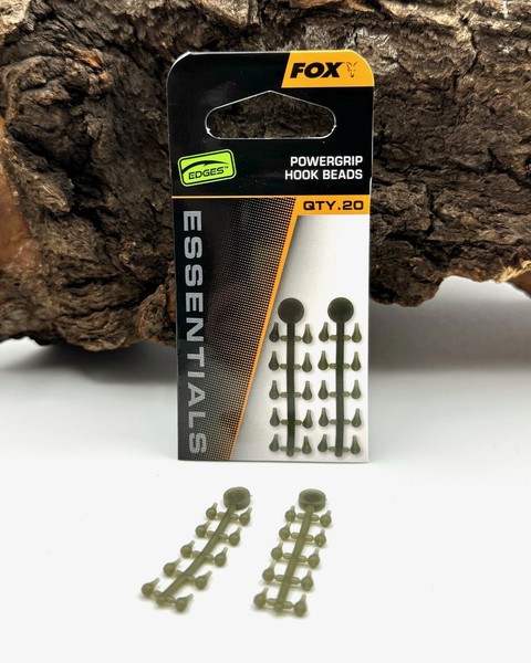 Fox Edges Naturals Powergrip Hook Beads 20 StüCk Stopper Zum Karpfenangeln Da-image