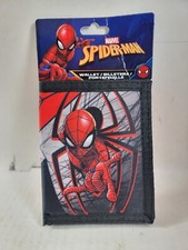Bioworld Marvel Spiderman Trifold Wallet - Black.. New
