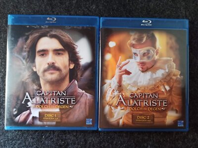 Capitan Alatriste Episoden 1- 6  (2 Blu-Ray) sehr guter Zustand !