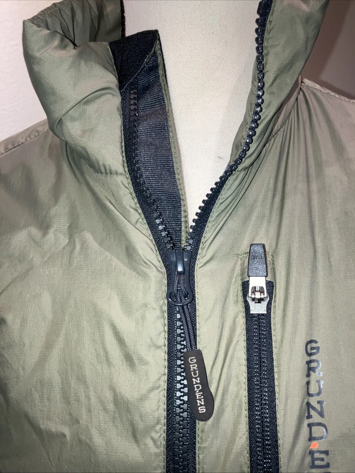 Chaleco de pesca Grundens para hombre con aislamiento de lastre caqui talla pequeña nuevo sin etiquetas Foto 3 de 4
