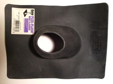 Oatey 14038 Foldable Plastic 3" Pipe Diameter Flex Calk Roof Flashing