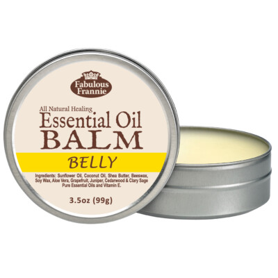 Fabulous Frannie Belly Healing Body Balm Essential Oils B3G1 Free Ship 2+