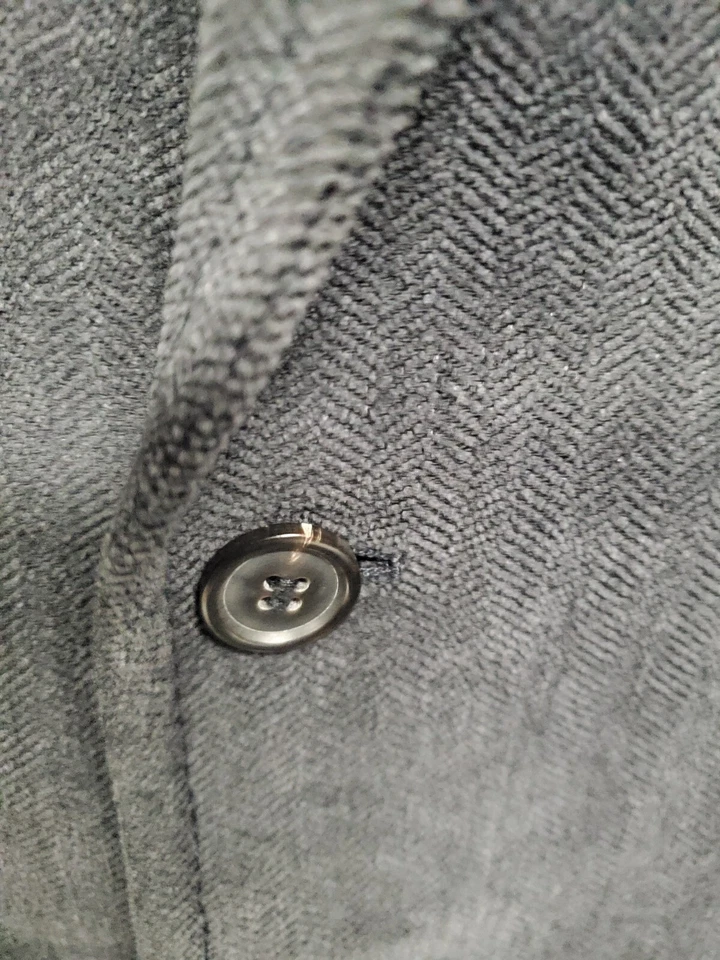 Chaqueta Blazer Abrigo Deportivo Hugo Boss Radcliffe Algodón Lana US 42R / EUR 52 Foto 4 de 4