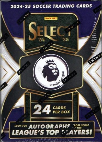 2024-25 Panini SELECT Premier League Soccer Trading Card Blaster Box
