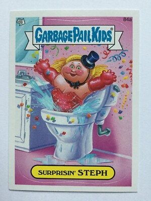 Garbage Pail Kids Brandneu Serie 2 Topps Sticker 84a Surprisin  Steph