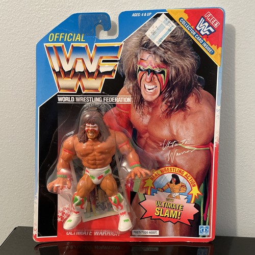 VTG SEALED WWF ULTIMATE WARRIOR ACTION FIGURE NEW ...