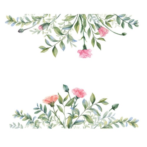 30*60cmRemovable Leaf Flowers Mural Wall Stickers Decal DIY Room Decor Vinyl Art - Picture 9 of 10