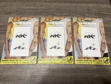 3 - Inkbox Temporary Finger Tattoos Simple Design - Factory Sealed