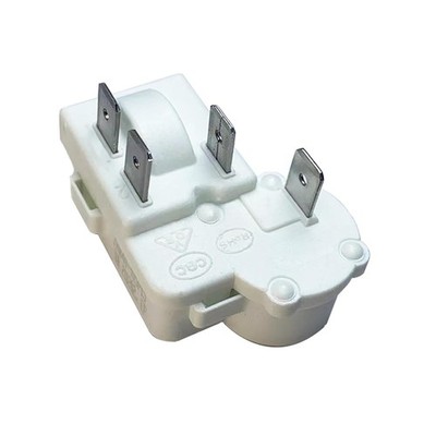 Refrigerator Freezer Compressor PTC Starter Relay, 4 Pins Over Load... 