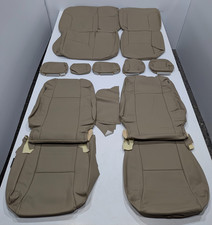 For Toyota Tacoma Double Cab Sr5 Trd 2009-2011 Tan Leather Seat Covers Al34