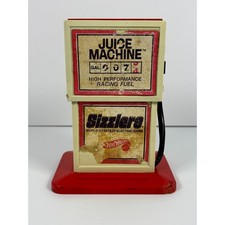 Stazione di ricarica macchina succo Hot Wheels Sizzlers Mattel vintage 1970 pompa carburante