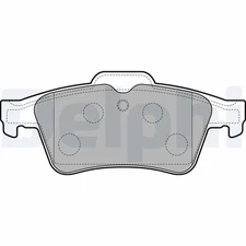 Delphi LP3303 brake pad set, disc brake for Peugeot