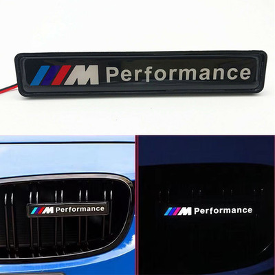 Fit For B-M-W M3 M4 M5 X1 X3 X5 X6 M-serie Grille LED Light M Performance