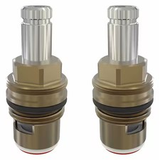 Sani-Lav Faucet Repair Kit, Brass, 3"L, Brass/Chrome 27RK Sani-Lav 27RK Brass