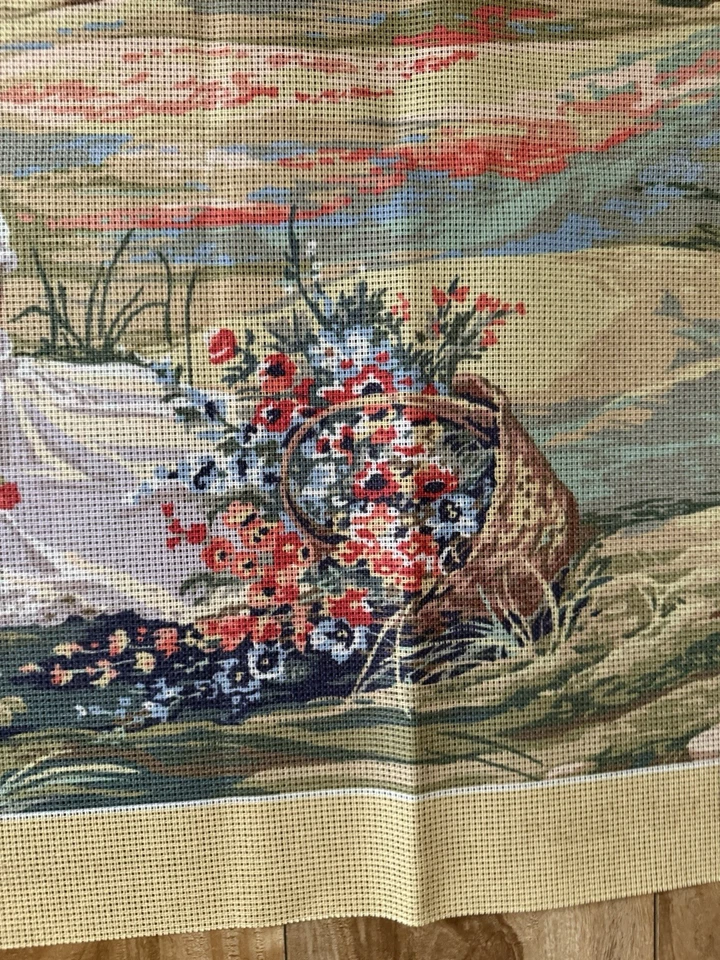 Seg De Paris Printed needlepoint tapestry 65x120 Cm canvas Only in the fields - Image 4 of 4