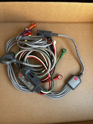 Stryker Physio Control  12 lead ECG cable Lifepak 12/15 ..Biomed Tested