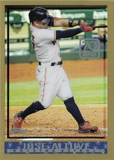 2021 Topps #70YTC-48 Jose Altuve 70 Years of Topps Baseball Chrome Astros