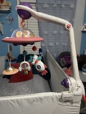 Universe Baby Crib Mobile HL2022-101 Music Light Projector Hanging Toys 3M
