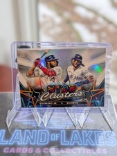 2023 Topps Cosmic Chrome Stars Clusters Vladimir Guerrero Jr., Bo Bichette #SC-8