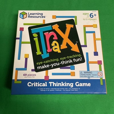 Learning Resources iTrax Critical Thinking Game Problem Solving Complete