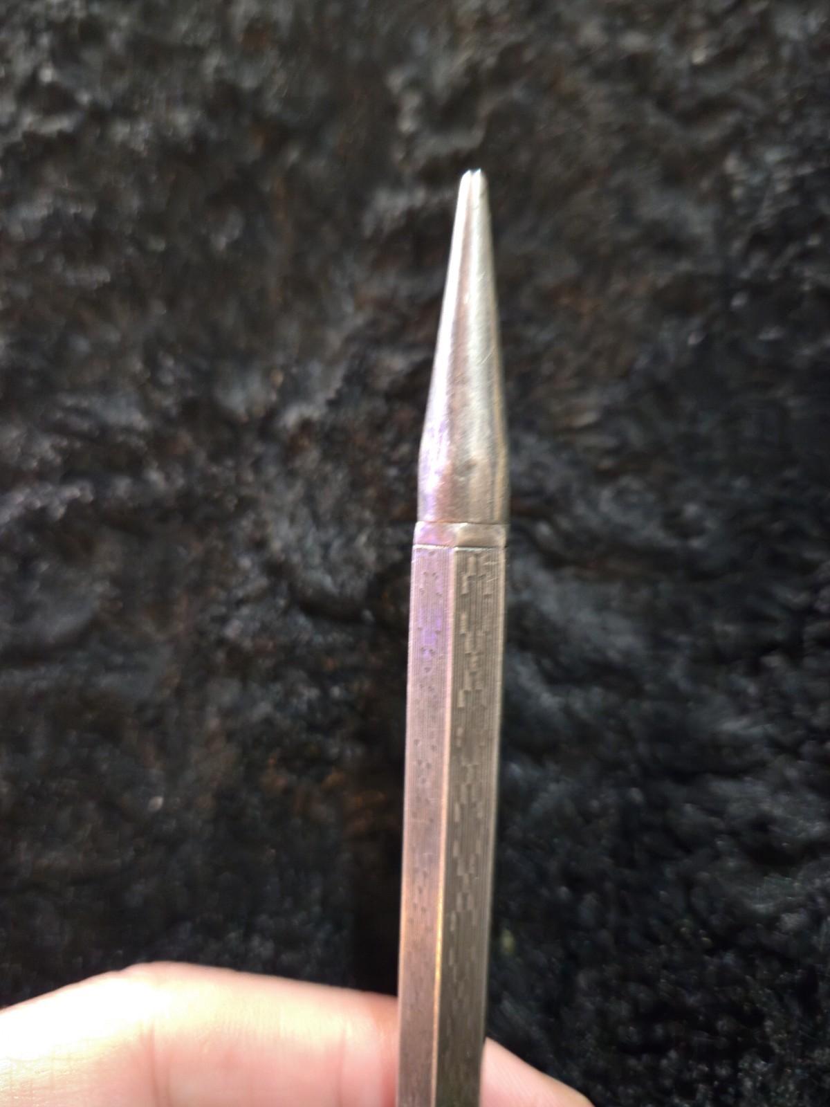 Antique Sterling Mabie Todd & Co. NY Silver Fyne Poynt Mechanical Pencil