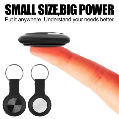 2Pc Smart Circular Bluetooth Tracker Ideal For iOS Android Seniors Children Pets