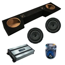 Kicker 43CVT104 CompVT 10" Subwoofer Fits 19-25 Dodge Ram Quad Cab w/ HA-A800.1