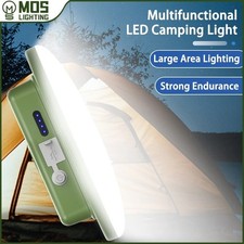 Rechargeable Camping Strong Light LED Magnet Zoom Portable Torch Tent Light UK