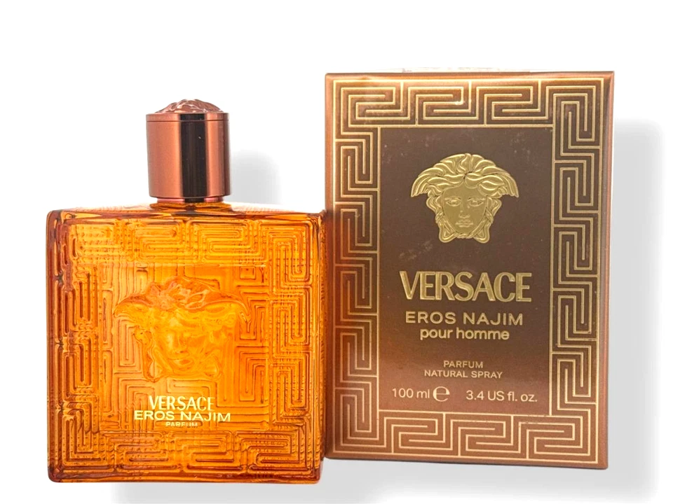 Versace Eros Najim Perfume 3,4 oz 100 ml Spray Hombre Foto 2 de 4