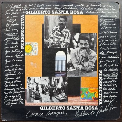 GILBERTO SANTA ROSA   VINI TINTO SALSA ROMÁNTICA DANCEFLOOR EX NEAR MINT LP