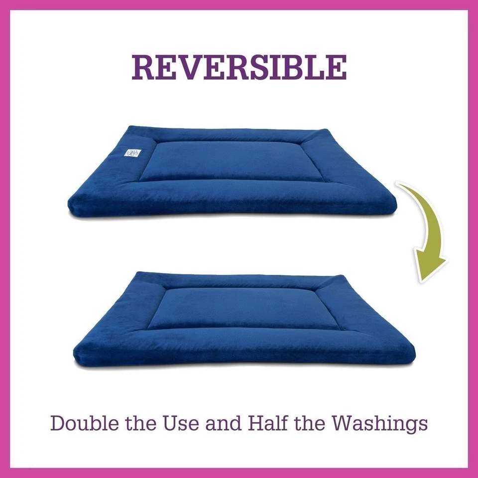 Almohadilla para jaulas para perros Pet Dreams - Alfombra lavable para perreras, almohadillas para jaulas para perros Foto 3 de 4