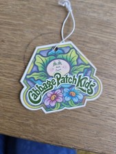 vintage Cabbage patch kid 80s coleco hang tag
