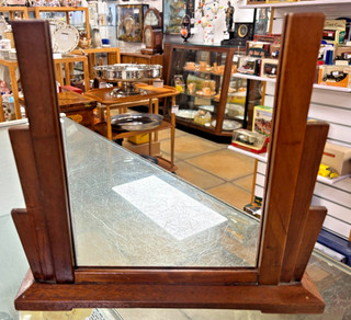 Art Deco Wooden Photo Frame No Glass