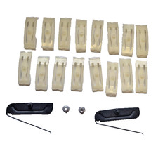 Fits 68 69 70 B-body Gtx Roadrunner Coronet Rocker Molding Trim Clip Kit Fits 68 69 70 B-body Gtx Roadrunner Coronet Rocker Molding Trim Clip Kit