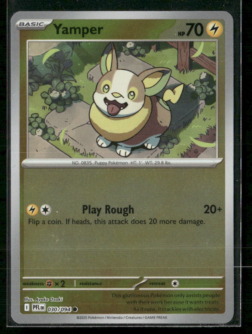 Yamper - ME02: Phantasmal Flames 030/094 Reverse Holo NM