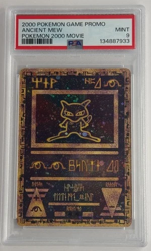 ANCIENT MEW 2000 POKEMON GAME MOVIE POKEMON 2000 MOVIE - PSA 9