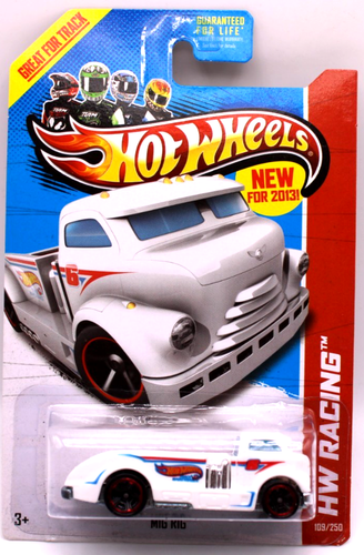 Hot Wheels 2013 Main Line #109 Mig Rig white blkMC5spk's | eBay
