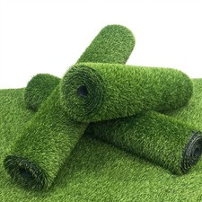 Artificial Grass Dog Cat Pet Safe Realistic Lawn Astro Turf Carpet Mat 1m,3m,4m