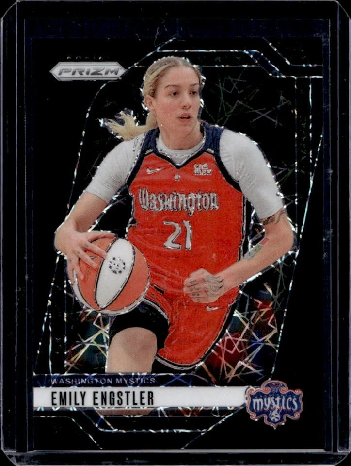 2024 Panini WNBA Prizm Emily Engstler Black Velocity #5/39